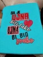 Da je ujna biti lako – Majica sa štampom – boja: plava