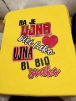 Da je ujna biti lako – Majica sa štampom – boja: žuta