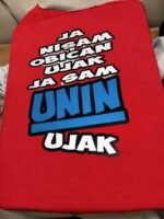 Unin ujak – Majica sa štampom – boja: crvena