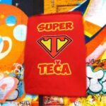 Super Teča :) – Majica sa štampom – boja: crvena