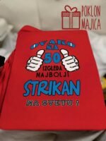 Strikan – Majica sa štampom – boja: crvena