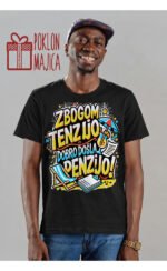 Zbogom tenzijo dobro došla penzio vš1 – Majica sa štampom – boja: crna