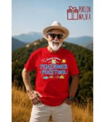 Penzioner pocetnik – Majica sa štampom – boja: crvena
