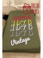 1976 Vintage – Majica sa štampom – boja: zelena