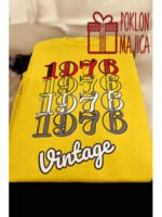 1976 Vintage – Majica sa štampom – boja: žuta