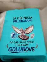 Golubar :) penzioner – Majica sa štampom – boja: plava