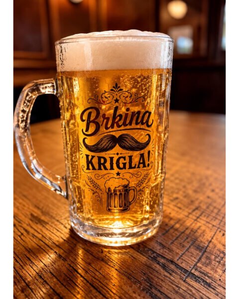Brkina krigla – Krigla sa natpisom