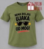 Nema boljeg ujaka – Majica sa štampom – boja: zelena