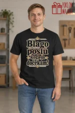 Majica — Blago poslu koga ja dočekam! – Kolega koleginica, boja crna