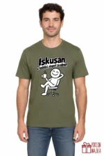 Majica — Iskusan u sedeljci, ekspert za odmor! – Kolega koleginica, boja maslinasto zelena