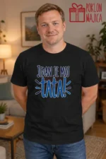 Majica — Jedan je moj tata! – Tata mama – boja: crna