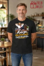 Majica — Kolega koji posao može i sutra da sačeka. – Kolega koleginica, boja crna