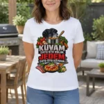Majica — Kuvam zato što volim, jedem zato što uživam – Kuvar, boja bela