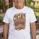 Majica — 50 godina ljubavi, smeha i uspomena! – Baka deka, boja bela