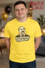 Majica — Ala ga je opravio, svaka mu čast! – Filmske replike, boja žuta