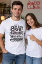 Majica — Brat na prodaju – Brat sestra, boja bela