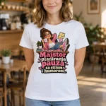 Majica — Majstor planiranja pauza sa stilom i humorom. – Kolega koleginica, boja bela