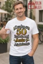 Majica — Ovako sa 50 izgleda moj bata :) Još mlađi u duši! – Brat sestra, boja bela