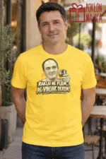 Majica — Rakiju ne pijem… Al’ vinjak derem! – Filmske replike, boja žuta