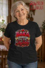 Majica — Baka puna nežnosti – Baka deka, boja crna