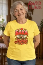 Majica — Baka puna nežnosti – Baka deka, boja žuta