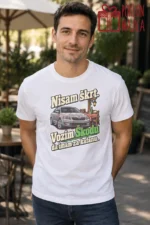 Majica — Nisam škrt. Vozim Škodu da imam za kafanu. – Automoto, boja bela