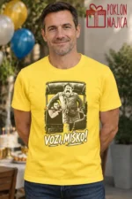 Majica — Vozi miško! – Filmske replike, boja žuta